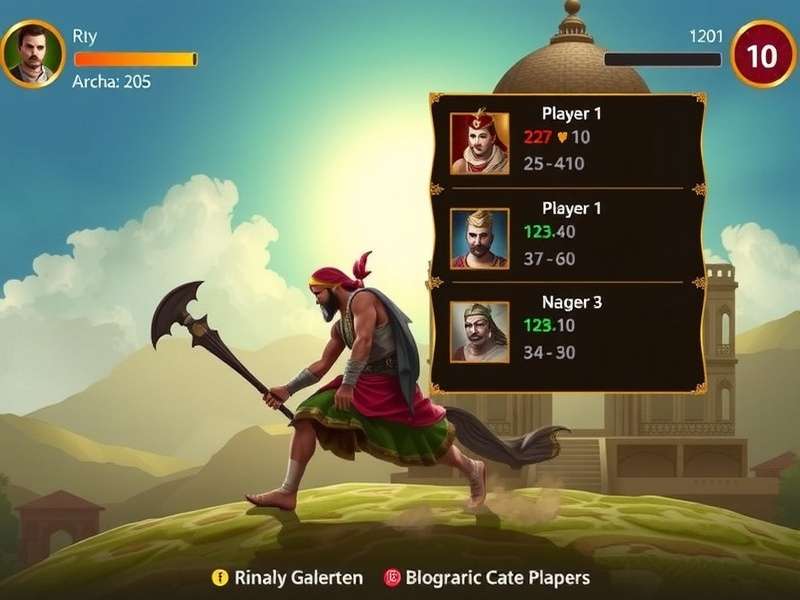 Archero Mughal Battle character selection